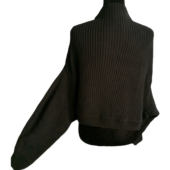 🆕Free People Mock-Neck Knit🌻🍁🌻 Sweater - Picture 8 of 8